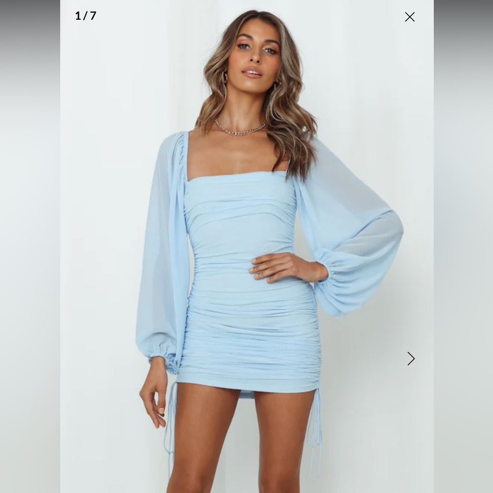 Hello Molly Blue Bellini Dress